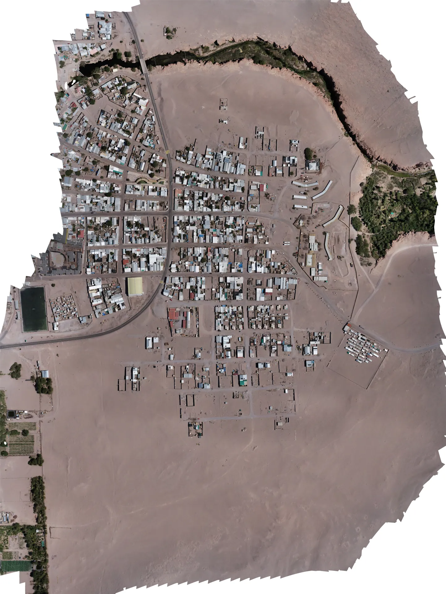 Ortomosaico de Toconao